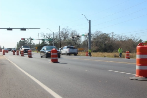 Road widening work is underway in The Woodlands area, including on FM 2978, where near Mansions Way a connection with Woodtrace Boulevard is also planned by a Westwood Magnolia Parkway Improvement District.