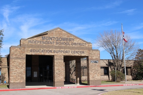 Trustees in Montgomery ISD heard a presentation Jan. 18 from the district's Community Bond Task Force regarding recommended projects to include in a bond package. (Chandler France/Community Impact Newspaper)