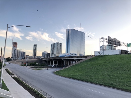 Photo of I-35 near downtown Austin
