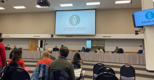 The district's board of trustees will consider whether to appoint an interim superintendent as the investigation continues. (Brooke Sjoberg/Community Impact Newspaper)