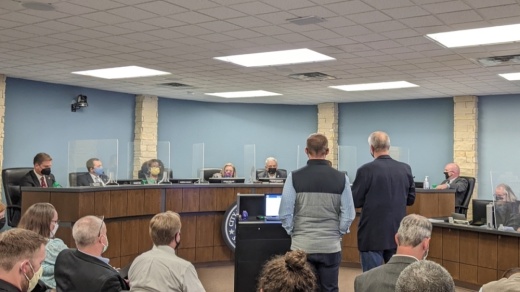 Pflugerville City Council on Jan. 25
