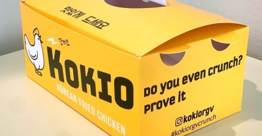 The restaurant chain serves unique flavors of wings, including honey bee, garlic and orange chicken, as well as sides of waffle fries, onion rings, coleslaw and spicy rice cakes. (Courtesy Kokio Chicken)