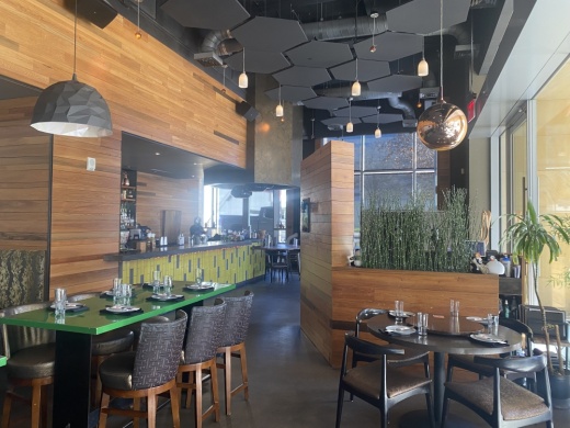 Wu Chow serves family-style plates and features large indoor and outdoor spaces. (Darcy Sprague/Community Impact Newspaper)