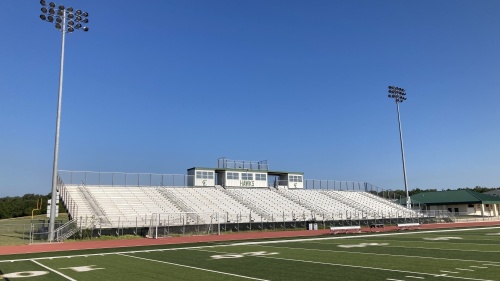 Improvements to the stadium at Canyon Lake High School are one of the priorities for the proposed May bond. (Courtesy Steve Stanford)