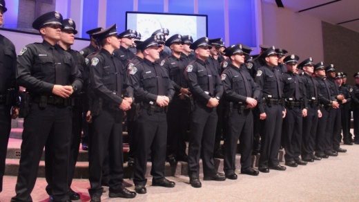 The Austin Police Department graduated its 144th cadet class Jan. 28. (Ben Thompson/Community Impact Newspaper)