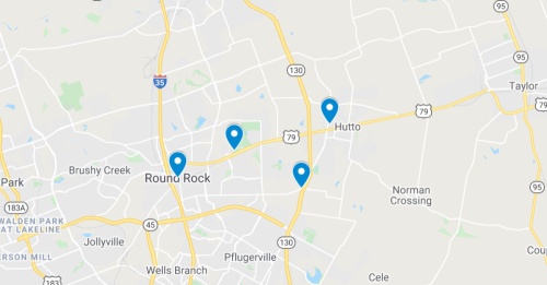The following commercial projects have been filed through the Texas Department of Licensing and Regulation. (Screenshot courtesy Google Maps) 