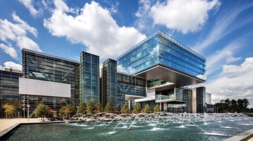 According to a Jan. 31 news release, ExxonMobil is planning to relocate its corporate headquarters from Irving to its existing 385-acre campus in City Place—formerly known as Springwoods Village. (Courtesy ExxonMobil)