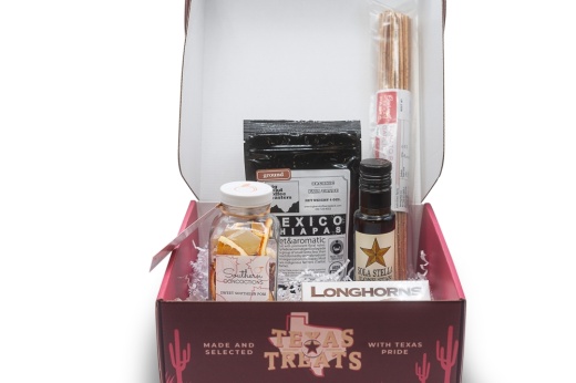 Texas Treats creates and delivers locally sourced, Texas-themed gift baskets and boxes that ship nationwide. (Photo Courtesy Texas Treats)
