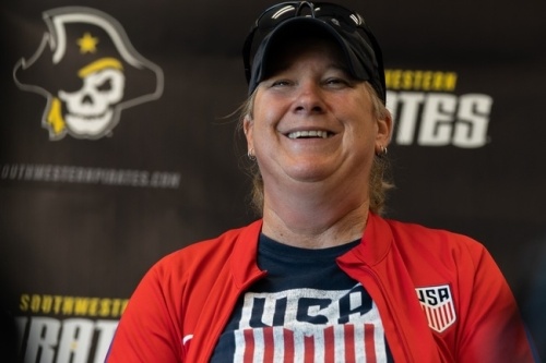 With an impressive playing and coaching background, Southwestern University's head soccer coach Linda Hamilton will be inducted into the National Soccer Hall of Fame in spring 2022. (Photo Courtesy Southwestern University)