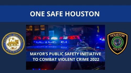 One Safe Houston is a $44 million initiative the city is using to tackle the increased crime. (Courtesy Mayor Sylvester Turner's office)