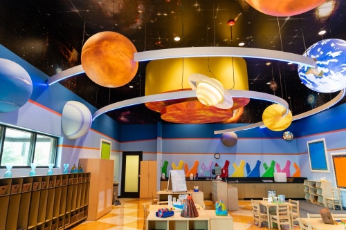 The new facility offers educational programs and childcare services for children ages 6 weeks to 12 years with extracurricular activities ranging from music and theater to cooking and bowling. (Courtesy Imagine Early Education and Childcare)