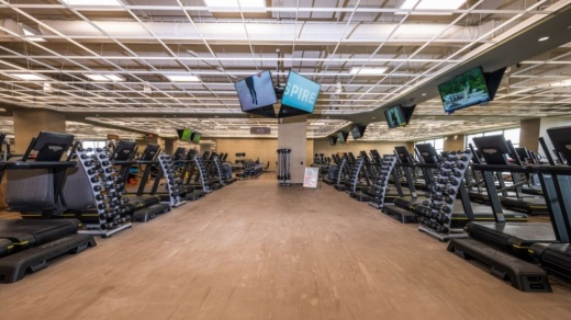 More than 400 pieces of cardio, strength and functional training equipment fill the exercise floor at Life Time Frisco. (Courtesy Life Time)
