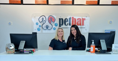 A new Sugar Land location is in the works for PetBar for co-owners and sisters-in-law Jennifer Lacombe and Aleini Lacombe, who own the store with support from their husbands. (Courtesy Jennifer Lacombe)
