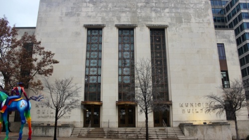 The city is proposing to renovate its old Eighth Street municipal building for the Downtown Austin Community Court. (Ben Thompson/Community Impact Newspaper)