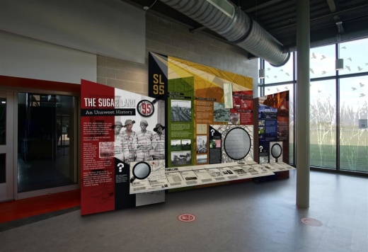 An exhibit on the Sugar Land 95 will soon open to the public. (Courtesy Fort Bend ISD)