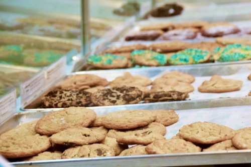 Cookie Society offers a rotating menu of unique cookie creations online and in its Frisco storefront. (Amber Friend/Community Impact Newspaper)