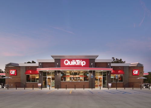 Front of a QuikTrip convenience store.