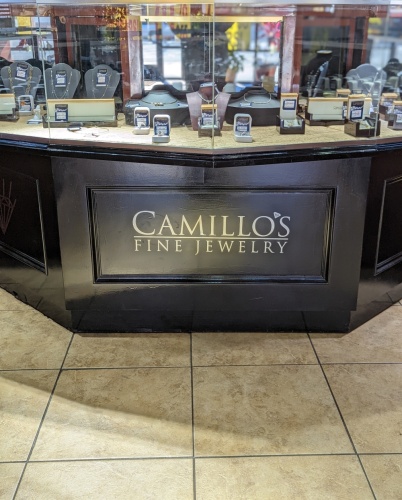 Camillo's Fine Jewelry front counter