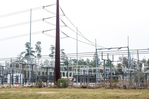 Improvements are underway to the power grid in The Woodlands area. (Andrew Christman/Community Impact Newspaper)