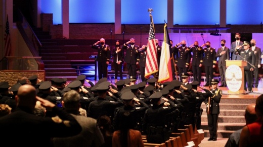 The Austin Police Department graduated its 144th cadet class in January. (Ben Thompson/Community Impact Newspaper)