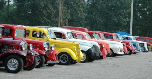 The Round Rock Car Show is on the third Sunday of each month in Old Settlers Park. (Courtesy Canva)