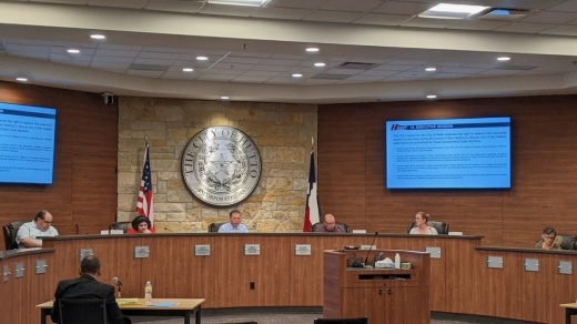 Hutto City Council on Feb. 17