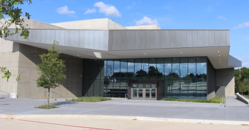 The grand opening of the Robbie & Lynore Robinson Fine Arts Center was postponed in December after district officials said they discovered "significant cracking as a result of poor workmanship and/or design." (William C. Wadsack/Community Impact Newspaper)