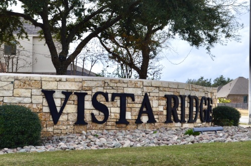 Vista Ridge is located off Bagdad Road. (Photos by Taylor Girtman/Community Impact Newspaper)