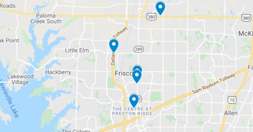The following projects have been filed in the last two weeks through the Texas Department of Licensing and Regulation. The following information may be subject to change. (Screenshot courtesy of Google Maps)
