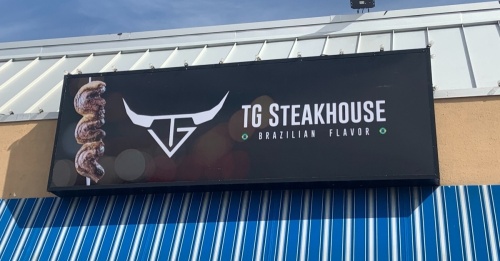 TG Steakhouse opened under its new name at the previous location, 518 W. Arapaho Road, Ste. 133, Richardson. (Tracy Ruckel /Community Impact Newspaper)