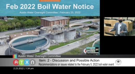 Austin Water Oversight Committee presentation