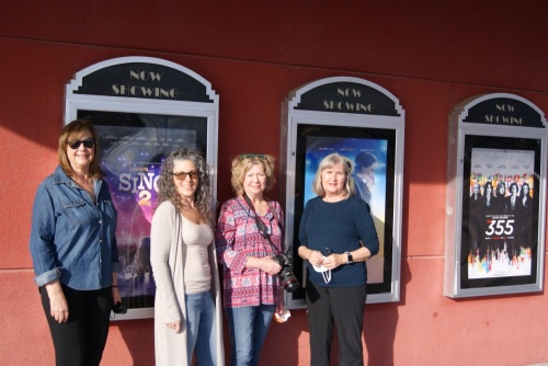 From left: Charlene Grant, Lisa Wasiak, Lisa Welch and Cindy Weigand help lead the GTX Film Festival. (Eddie Harbour/Community Impact Newspaper)