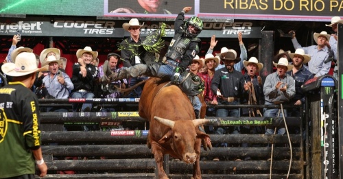 Moody Center's first pro sports event won't be a football or basketball game—the honor will be had by professional bull riders. (Courtesy Bull Stock Media/PBR)