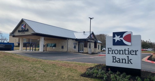 Frontier Bank of Texas will host a grand opening celebration at 7509 O’Connor Drive, Round Rock, March 3. (Brooke sjoberg/Community Impact Newspaper)