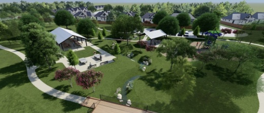 Missouri City City Council has approved a concept plan and name for a planned 3.83-acre park located in Missouri City’s Parks Edge subdivision. (Rendering courtesy city of Missouri City)