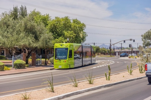 Tempe Streetcar is entering the final stretch of project construction and is on track to open this spring, according to a news release from the city of Tempe. (Courtesy city of Tempe)