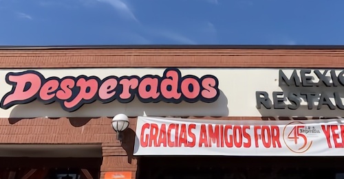 Desperados Mexican Restaurant is celebrating 45 years in business at both of its locations. (Tracy Ruckel/Community Impact Newspaper)