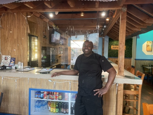 Dean Scott said he has worked hard his whole life—working for his parents at a restaurant, working in retail and working as a truck driver. He worked hard, he said, so he could one day have his dream job: a restaurant owner. (Alexa D'Angelo/Community Impact Newspaper)