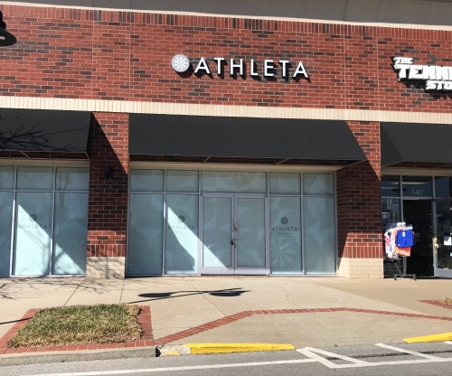 Athleta, a women's clothing retailer, opened March 1 at the Thoroughbred Village Shopping Center in Franklin. (Wendy Sturges/Community Impact Newspaper) 