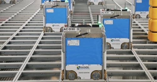 National grocery chain Kroger will open a distribution facility in northeast San Antonio later in 2022 that will provide grocery deliveries to area residents. (Courtesy Kroger/Ocado)