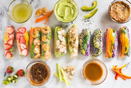 Juicepop & More offers cold-pressed juices and a French bistro menu with items such as gourmet salads and spring rolls. (Courtesy Juicepop & More)
