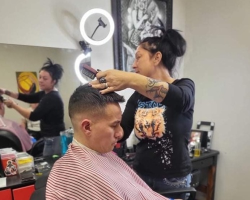 Katy's Barber Parlor opened in Conroe on Feb. 1. (Courtesy Katy's Barber Parlor)