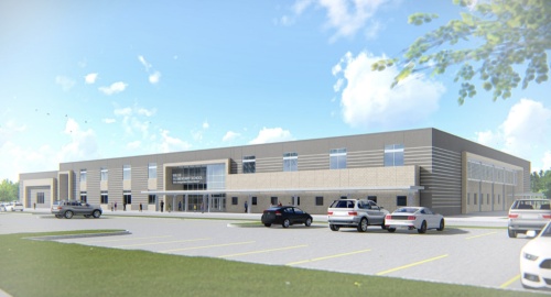 Proposition A allocates $45.61 million for a seventh elementary school. (Rendering courtesy Willis ISD)