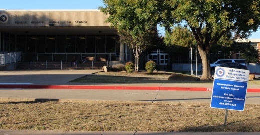 The Richardson ISD board of trustees unanimously approved a guaranteed maximum price of more than $18 million for the first phase of a planned expansion and renovation project at Forest Meadow Junior High School during its March 7 meeting. (William C. Wadsack/Community Impact Newspaper)
