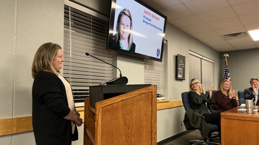 Sheri Bryant previously served as the assistant principal and campus support specialist for Bridge Point Elementary School. (Grace Dickens/Community Impact Newspaper)