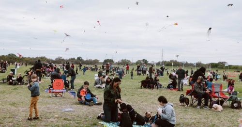 Kite of Fest, scheduled for March 12 at McAllister Park, is a dog fair and kite festival presented by the San Antonio Parks Foundation. (Courtesy San Antonio Parks Foundation)