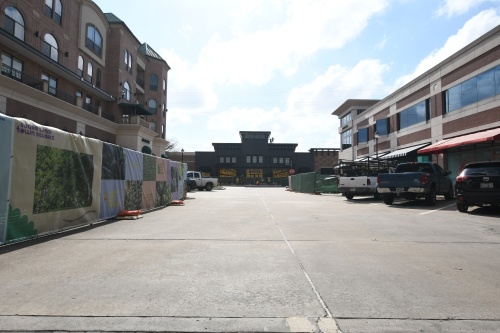 Sugar Land Town Square is in the midst of a multi-month revitalization process to modernize the shopping district. (Hunter Marrow/Community Impact Newspaper)