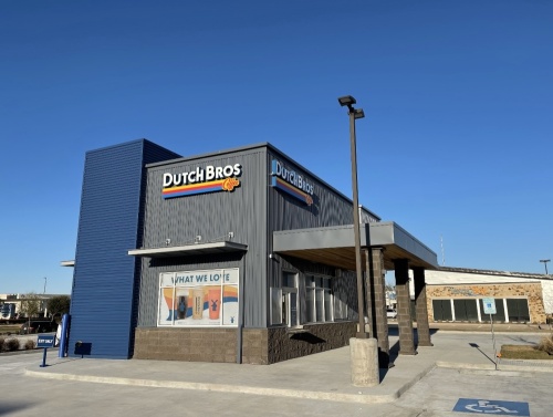Dutch Bros Coffee celebrated the grand opening of its new location at 12240 W. Lake Houston Parkway, Houston, on Feb. 25. (Courtesy Dutch Bros Coffee)