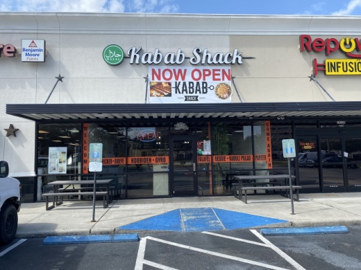 New Afghan and Mediterranean restaurant Kabab Shack is now open in Sugar Land. (Hunter Marrow/Community Impact Newspaper)