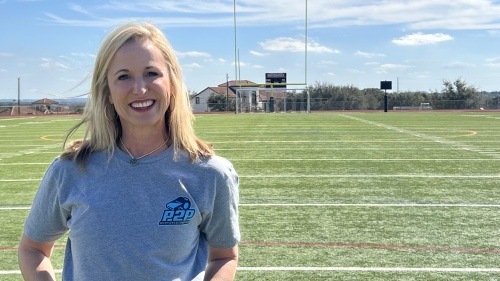 Player2Player founder Jennifer Wright also founded executive recruiting firm Becker Wright Consultants in 2003. (Grace Dickens/Community Impact Newspaper)